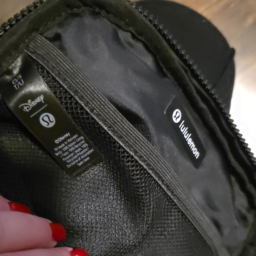 lululemon athletica Black Mickey Pattern Belt Bag - Picture 5 of 5